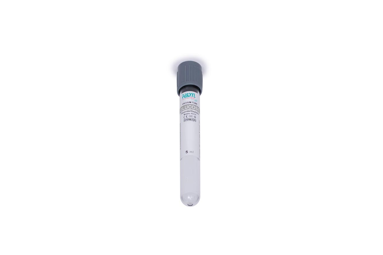 TUBOS CON FLUORURO DE SODIO / EDTA K2